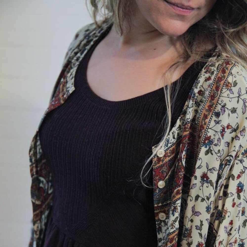 Vintage oversized blouse